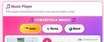 Ilustrasi perempuan mendengarkan musik santai di CewekPedia